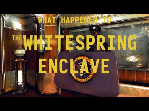 Fallout 76 Lore - What Happened to the Whitespring Enclave