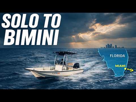 FLORIDA to BAHAMAS on my 17' Boat!