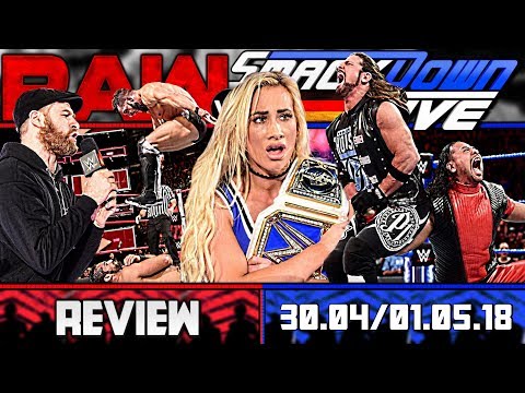 WWE RAW vs. SmackDown Review - FALSCHE JUWELEN! - 30.04./01.05.18 (Deutsch/German)