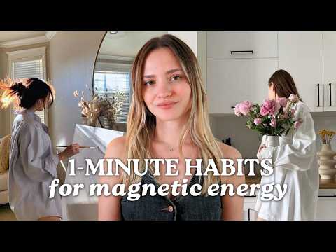 1-Minute Habits to Radiate Magnetic Feminine Energy Daily