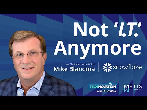 Why Snowflake’s CIO Rebranded IT for the AI Era | Technovation 1030