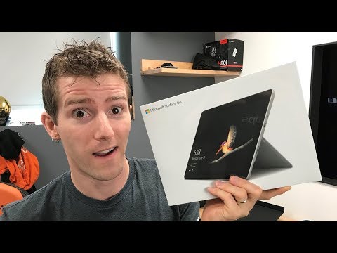 Microsoft Surface Go - Classic LIVE Unboxing