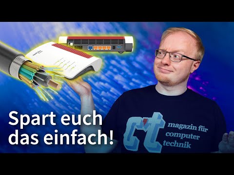 Glasfaserausbau: Warum ihr wahrscheinlich keinen neuen Router braucht