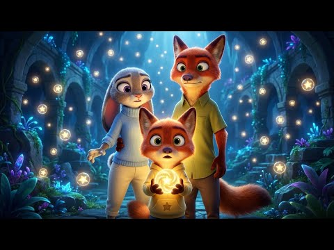 Zootopia: The Hidden Star Garden 🌟 | Judy, Nick & Baby Fiin’s Secret Adventure
