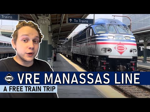 A Free Trip on Virginia’s Commuter Rail: VRE Manassas Line