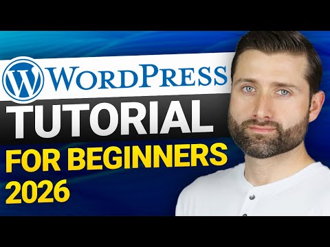 WordPress tutorial for beginners 2026 | Learn WordPress in less than 15 min!