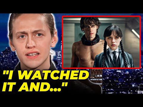 Percy Hynes White Reacts to Wednesday Season 2