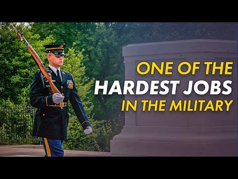 I review a video of myself as a Tomb Guard at the Tomb of the Unknown Soldier
