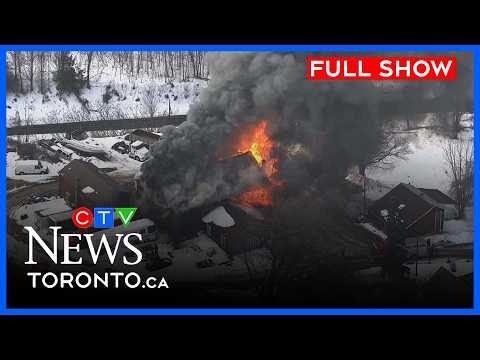 Not enough water to fight woodshop blaze in Scarborough | CTV News Toronto at Noon for Mar. 5, 2026