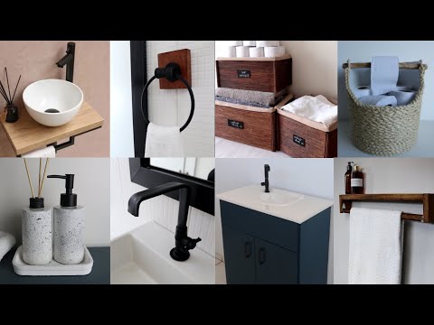 18 ideas for decorating your bathroom on a budget: DIY small bathroom decor