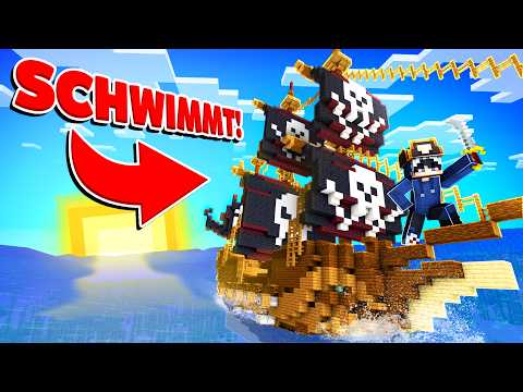 Ich habe ein ECHTES SCHIFF mit Minecraft MODS gebaut...