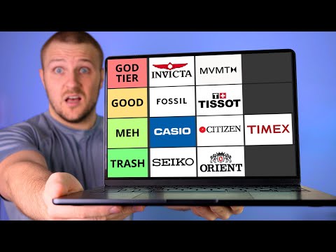 The ULTIMATE Budget Watch Tier List (Affordable Trash & Treasures)
