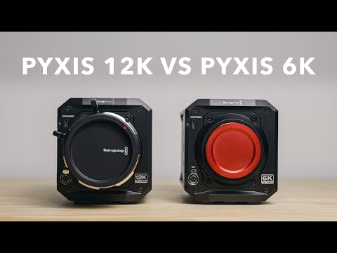 PYXIS 12K VS PYXIS 6K | Comparison between two Blackmagic Pyxis (resolution, ISO & rolling shutter)