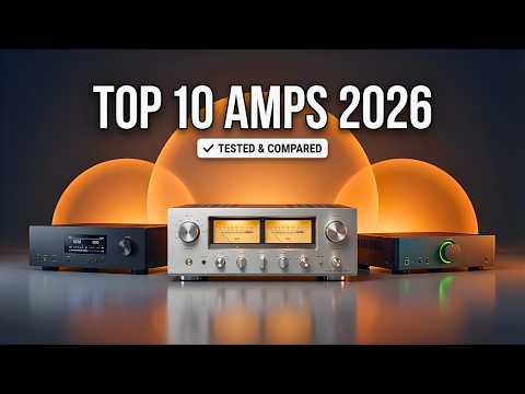 I Tested and Ranked the Best Stereo Amplifiers of 2026!