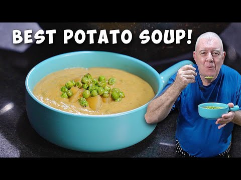 This Creamy Potato & Pea Soup Will Warm Your Soul!