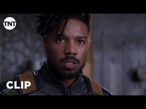 Black Panther: Killmonger Challenges T'Challa to Ritual Combat [CLIP] | TNT