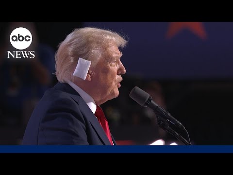 Trump recounts his assassination attempt during RNC speech
