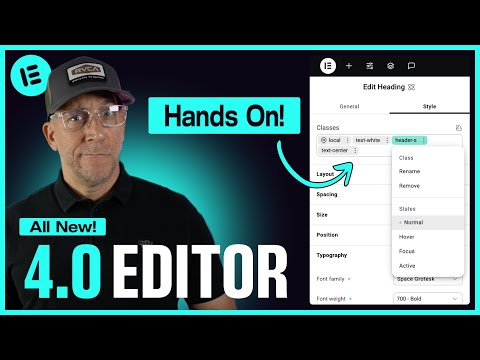 Elementor 4.0 First Look! Everything You Knew Just Changed! (NEW UI + Class Workflow Revealed!)