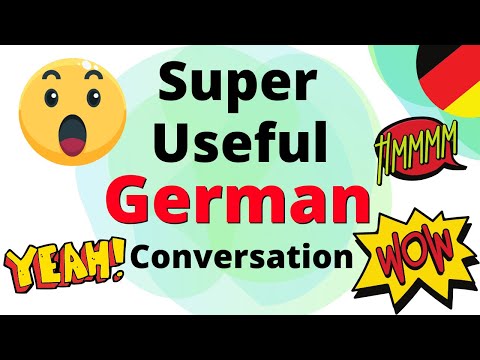 Super Useful German Conversation ||| Learn German Conversation Words