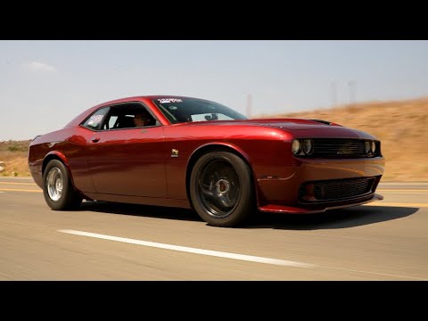 1,400HP SUPERCHARGED Dodge Challenger 1320 Drag Car [4K]