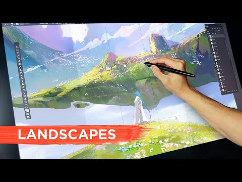Top 5 Tips for Painting Environments & Landscapes!