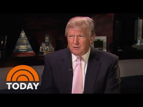 #TBT: Donald Trump Talks 2012 Election: ‘I Think I Am Presidential’ | TODAY