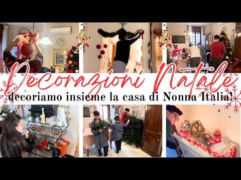Decorazioni Natale 2025/ decoriamo casa di mia mamma/ ora capisco il vero senso/ debbyg Natale 🎅🏻