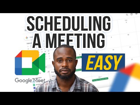 How to Schedule a Meeting on Google Meet and Google Calendar.