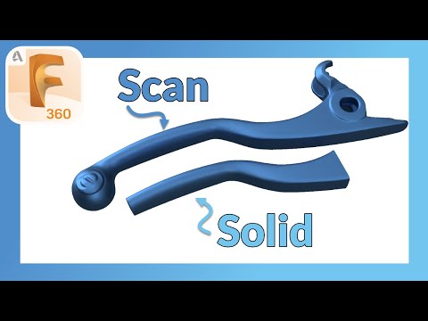 Reverse Engineer Workflows in #fusion360  Part 1 | How To Work Use Mesh Section Sketches