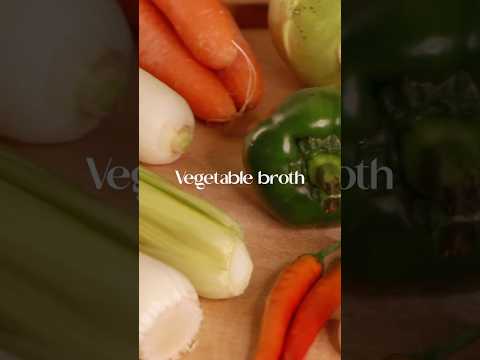 Homemade vegetable broth | healthy and flavorful #vegetable #vegetarianrecipe #vegetablebroth