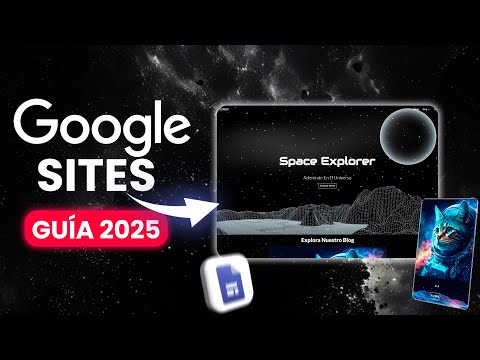 Cómo Crear una PÁGINA WEB con Google Sites GRATIS (2025) Guía Completa