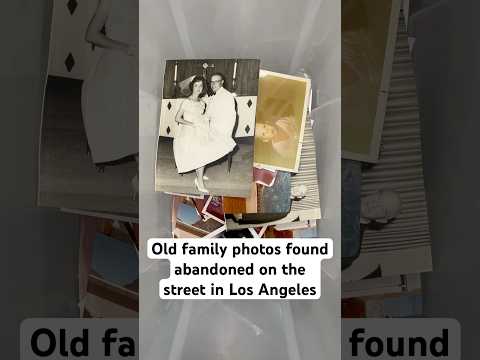 Discovered these photos in LA after what looked like a car break in. Know who they belong to?