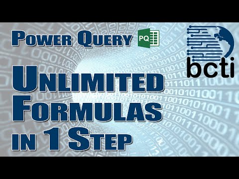 Power Query - Unlimited Formulas in 1 Step