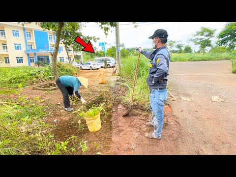 Police STUNNED by the transformation of the abandoned footpath near the station | Cleanup
