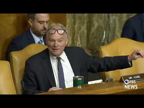 WATCH: Sen. Kaine questions OMB chief Vought in Trump budget hearing