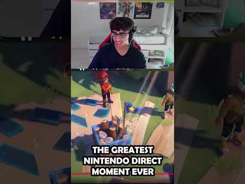 THE NINTENDO DIRECT MOMENT #shorts #nintendo #nintendoswitch2 #mariokart #mariokartworld