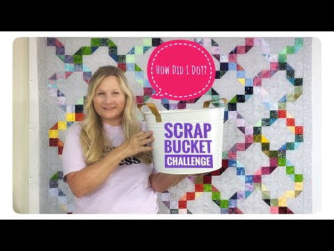 Scrap Bucket Challenge Quilt
