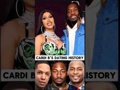Cardi B - All her boyfriends from 2015 to 2025. #cardib #cardibmusic #lovelife #celebritynews #music