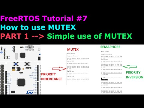 FreeRTOS Tutorial 7 || MUTEX || STM32 || CubeIDE