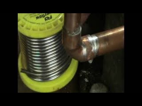 Re-soldering an existing pipe that's leaking