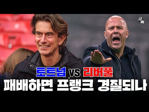 "Tottenham vs. Liverpool": Will manager Frank be sacked if he loses? Can Tottenham, in crisis, wi...