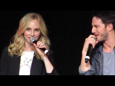 Bloody Night Con Europe 2018 - Candice King&Michael Trevino panel