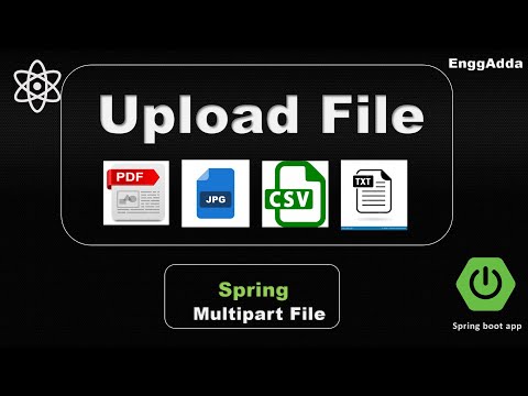 How to Upload Files in Spring Boot | Multipart File | Spring Boot | Java | EnggAdda