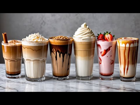 🔥 15 Best Iced Coffee Hacks! ❄️☕ [4K] Iced Coffee At Home Best Recipe!