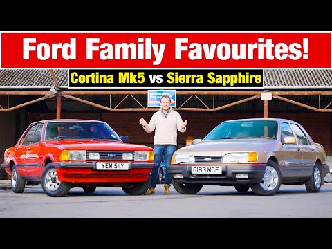 Ford Cortina Mk5 vs Sierra Sapphire - Blue Oval Family Favourites!