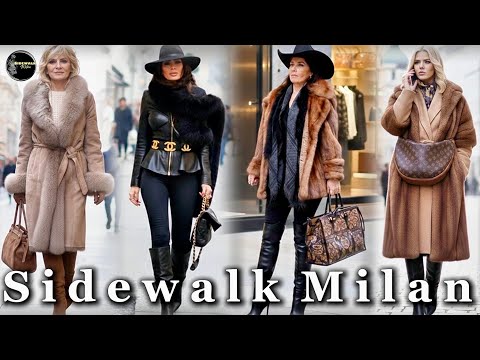 Milan Winter Fashion 2026 🇮🇹 | Elegant Milanese Women Street Style | Italian Timeless Looks