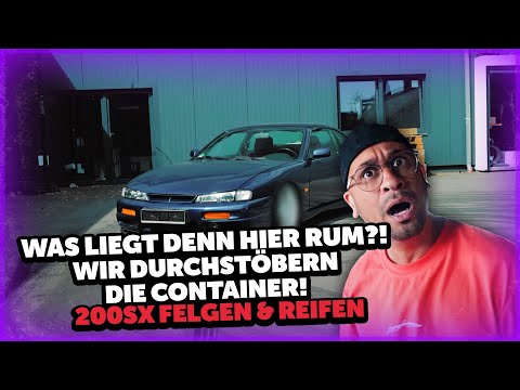 JP Performance - Was liegt denn hier rum?! Wir durchstöbern die Container! | 200SX Felgen & Reifen