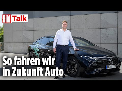 Testfahrt im EQS mit Mercedes-Boss Ola Källenius | BILD TALK