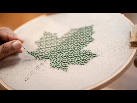 Embroidered Maple Leaf: Add a Touch of Nature to Your Clothes