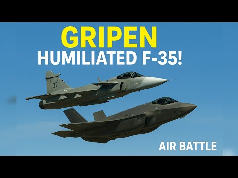 They Said Sweden’s Gripen Was a Toy — Then It Humiliated the F-35.